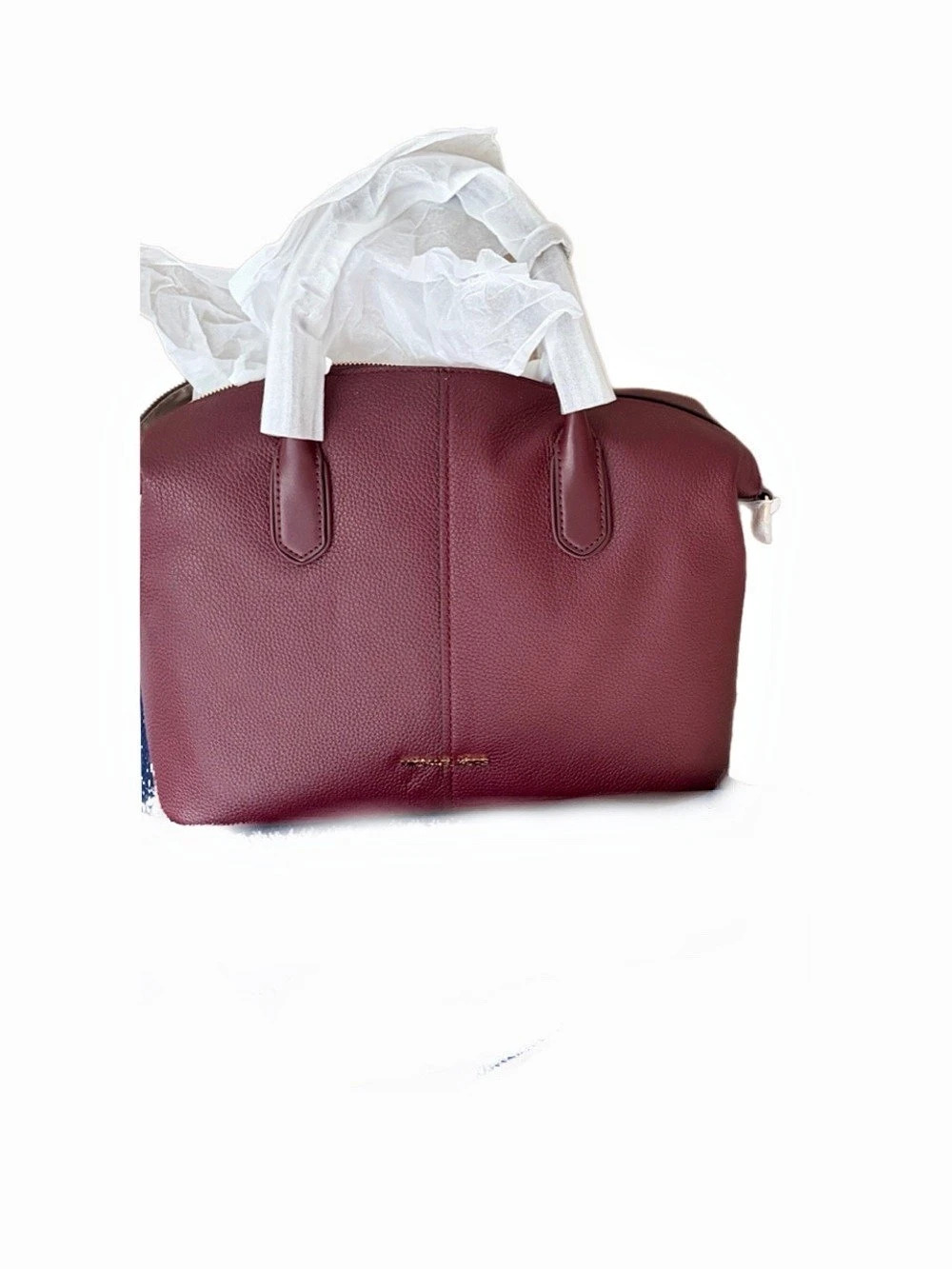 Michael Kors Structured Tote in Red Like New